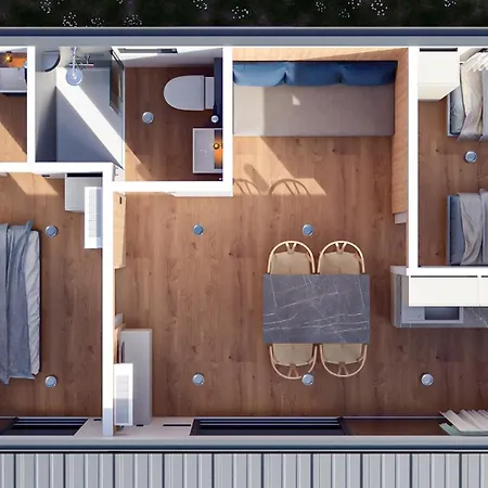 Maistra Koversada Covered Mobile Homes Holiday park Vrsar